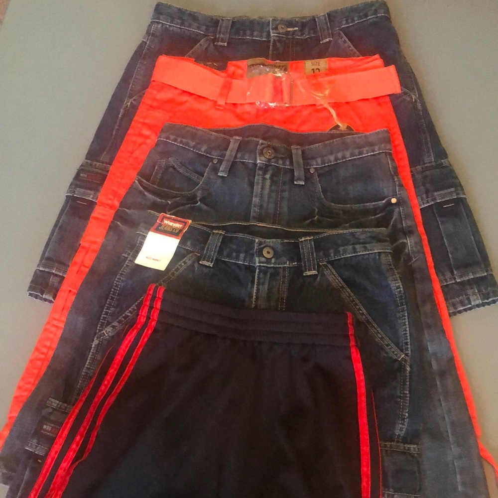 BUNDLED SUMMER-SALE4-Pairs of Denim & Adidas Shorts
